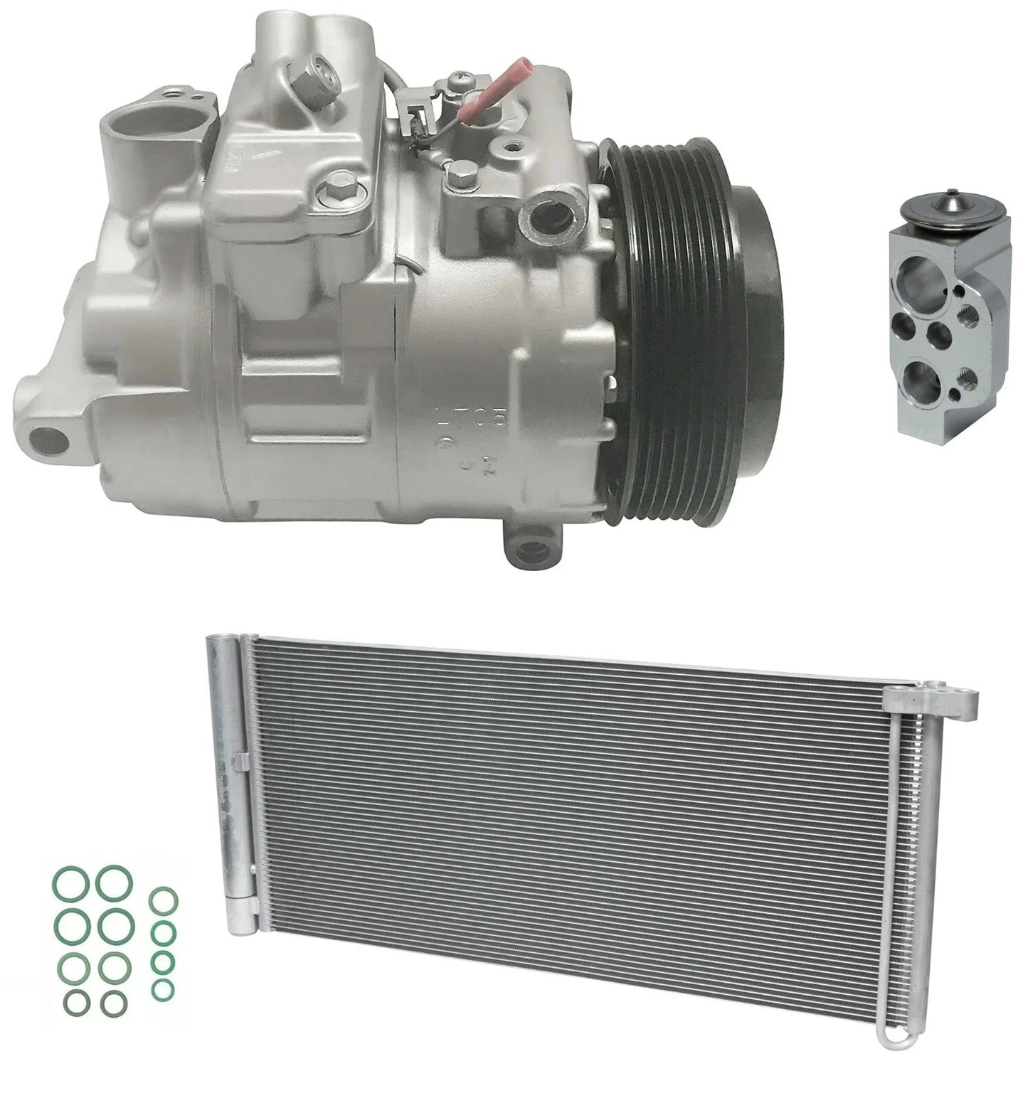 A C Compressor Kit With Condenser for Porsche Panamera 4.8L (2016–2016)