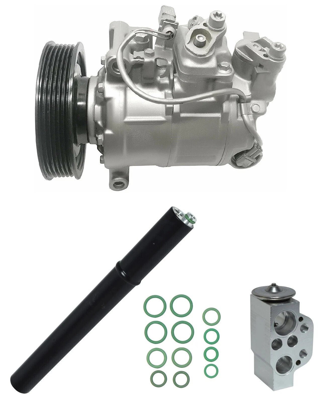 AC Compressor Kit Replacement for Audi A4 Quattro 2.0L (2011–2016)