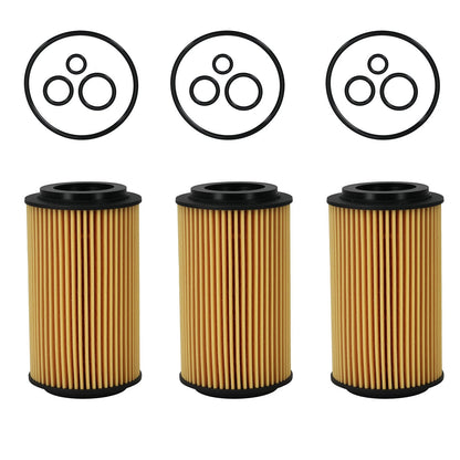 3PCS Oil Filters for Mercedes-Benz E-Class W212 W211 (2009–2018)