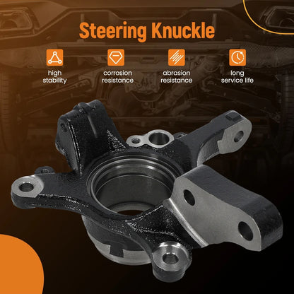 Front Right Steel Knuckle with ABS for Subaru Legacy H4 2.2L (1990–1999)