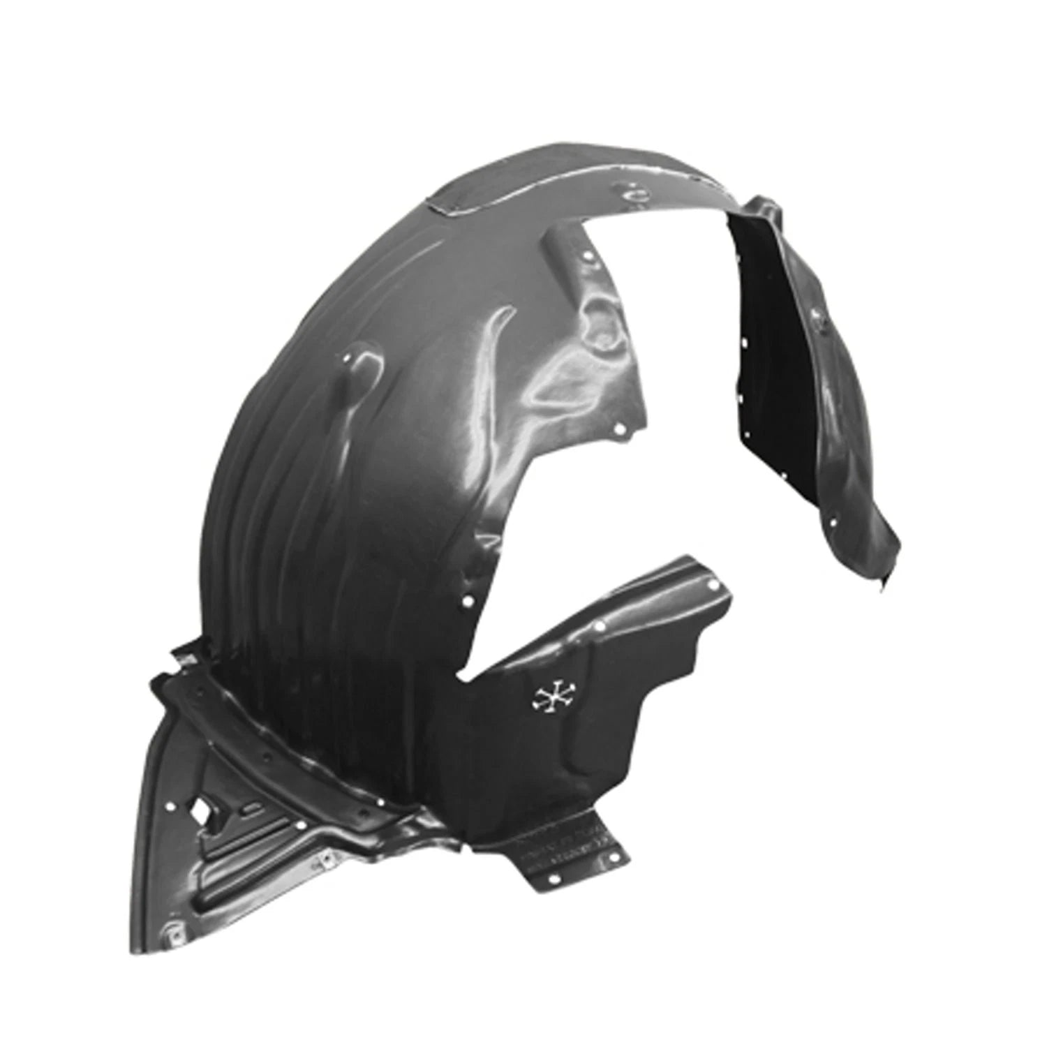 Replacement Polyethylene Front Passenger Side Fender Liner w/Insulation Foam