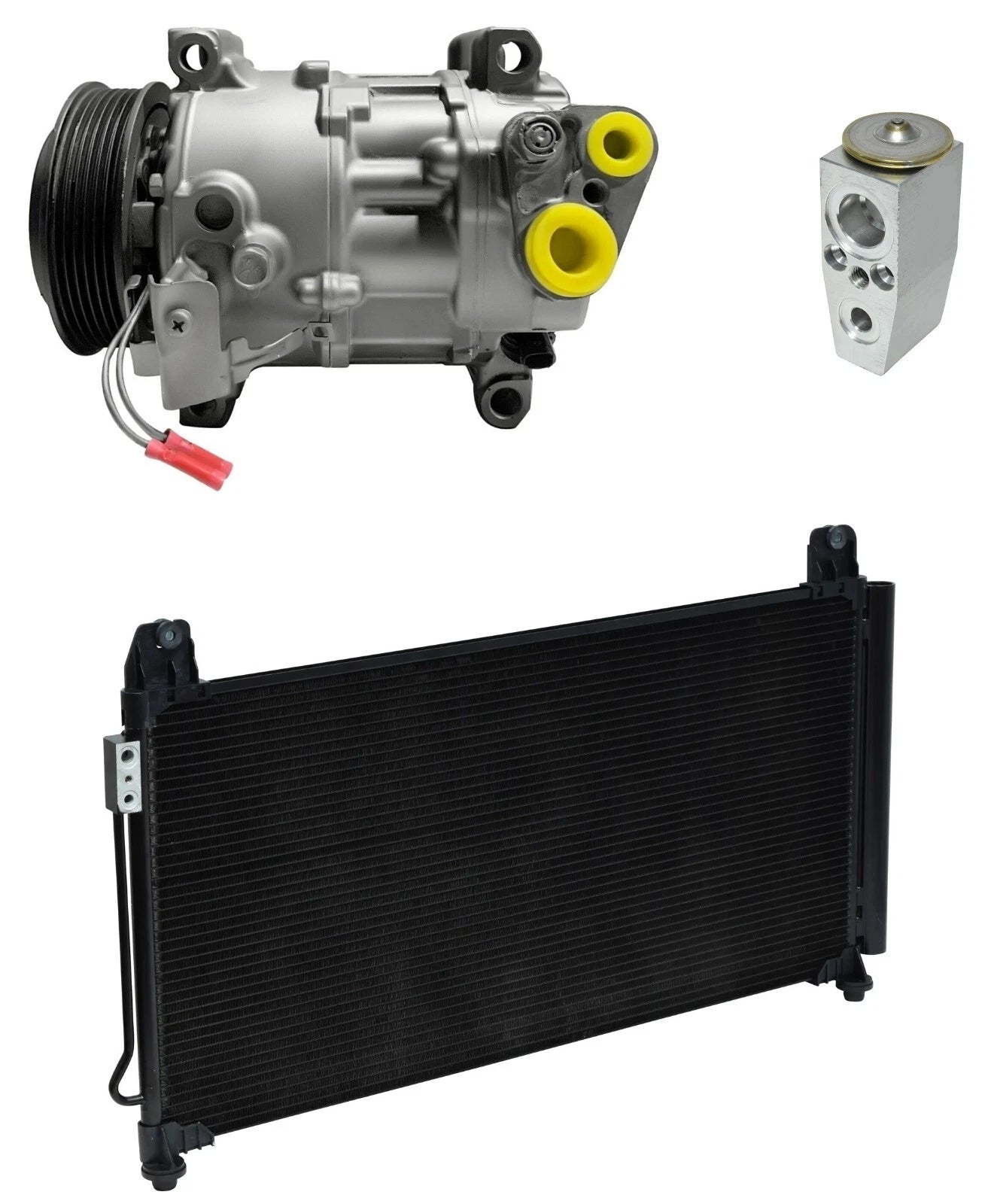 AC Compressor Kit With Condenser for GMC Sierra 2500 HD (2016–2019)