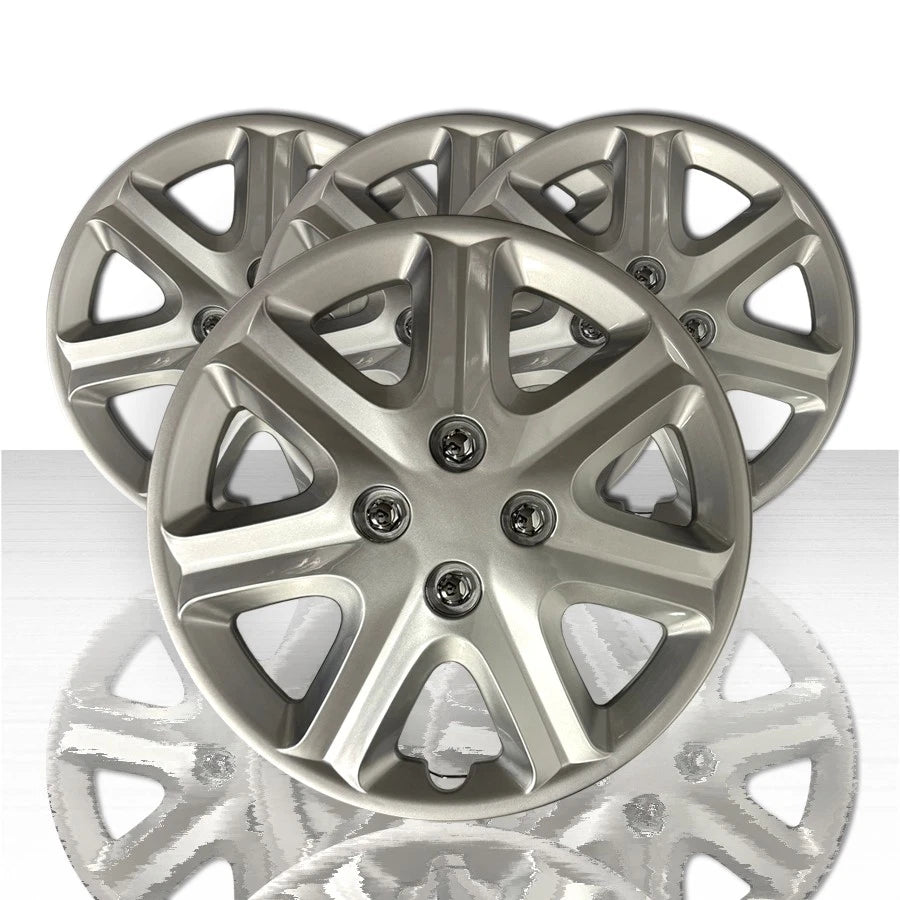 SET OF 4 15" Hub Caps Full Wheel Covers Rim Cap Lug Cover for Steel Wheels