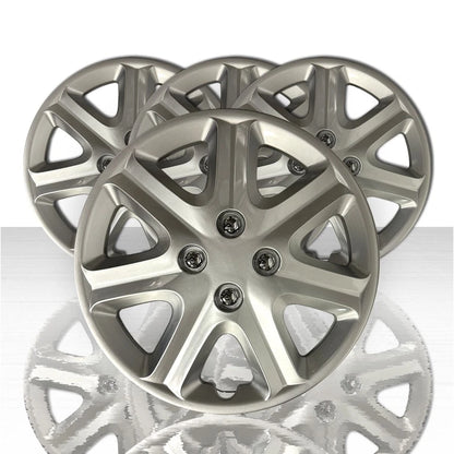 SET OF 4 15" Hub Caps Full Wheel Covers Rim Cap Lug Cover for Steel Wheels