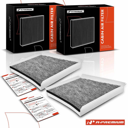 2X Activated Carbon Cabin Air Filter for Mercedes-Benz CLS550 (2007–2011)