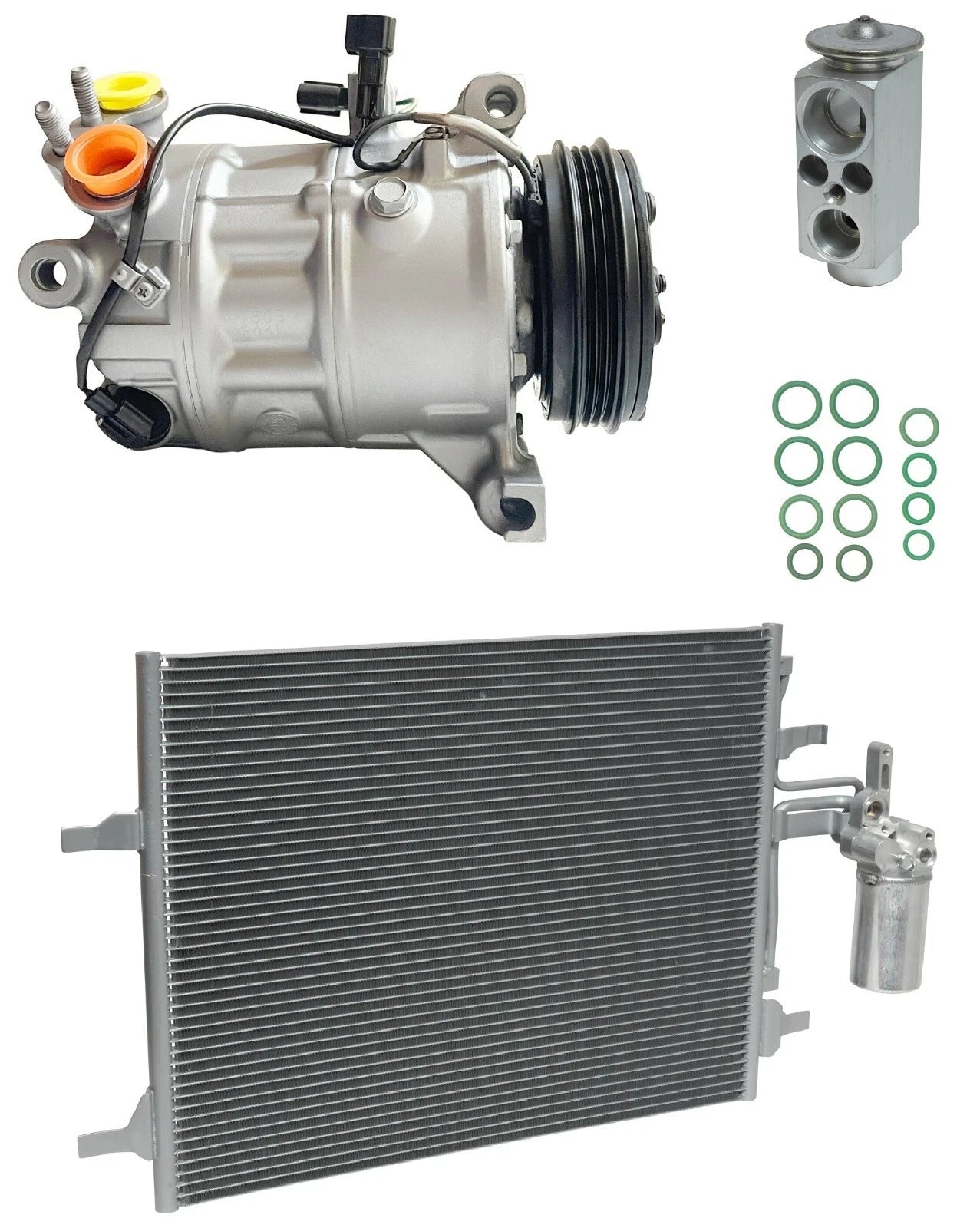 A/C Compressor Kit With Condenser for Volvo XC60 2.5L (2015–2017)
