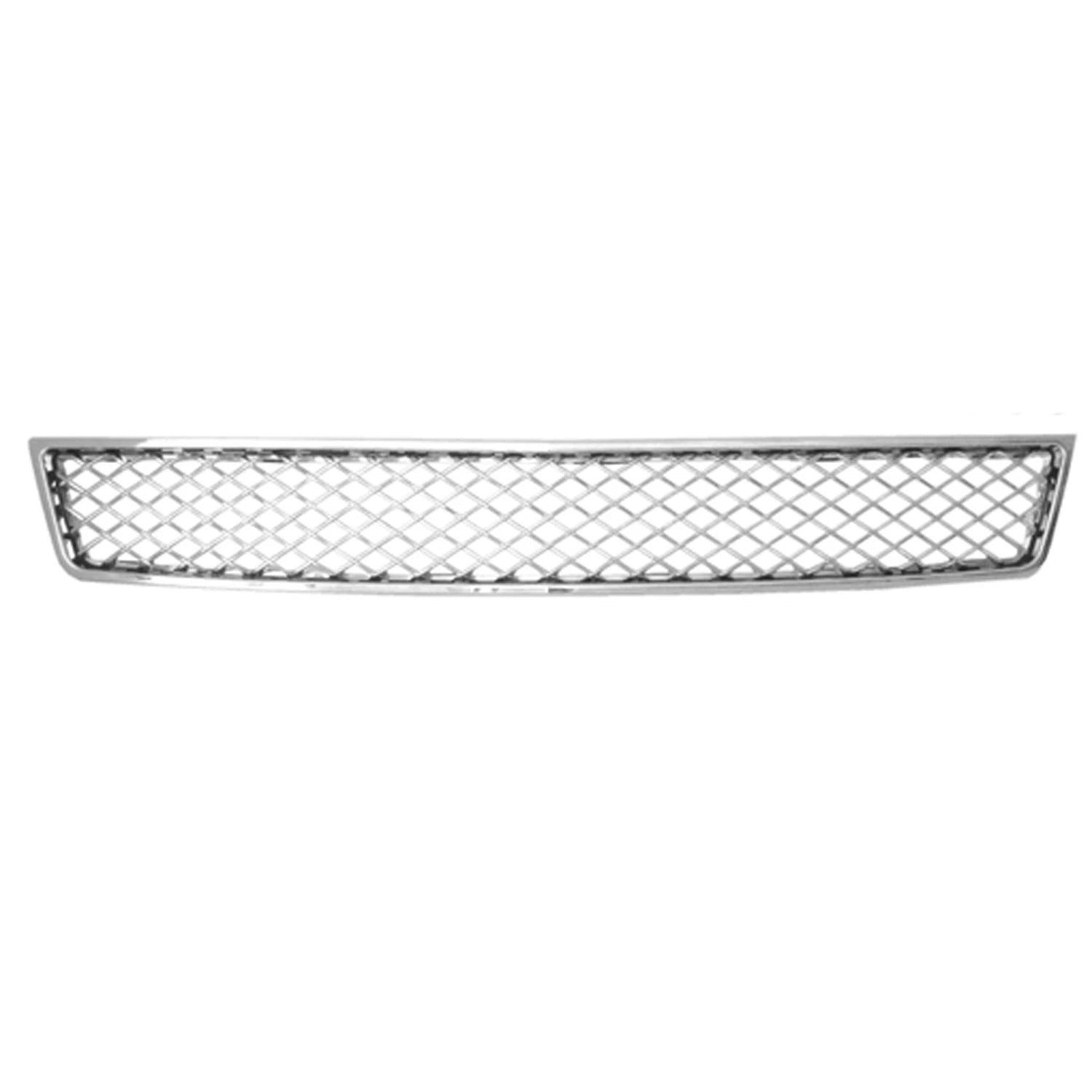 Replacement Satin/Chrome Plastic Front Lower Grille (See compatibility Chart)