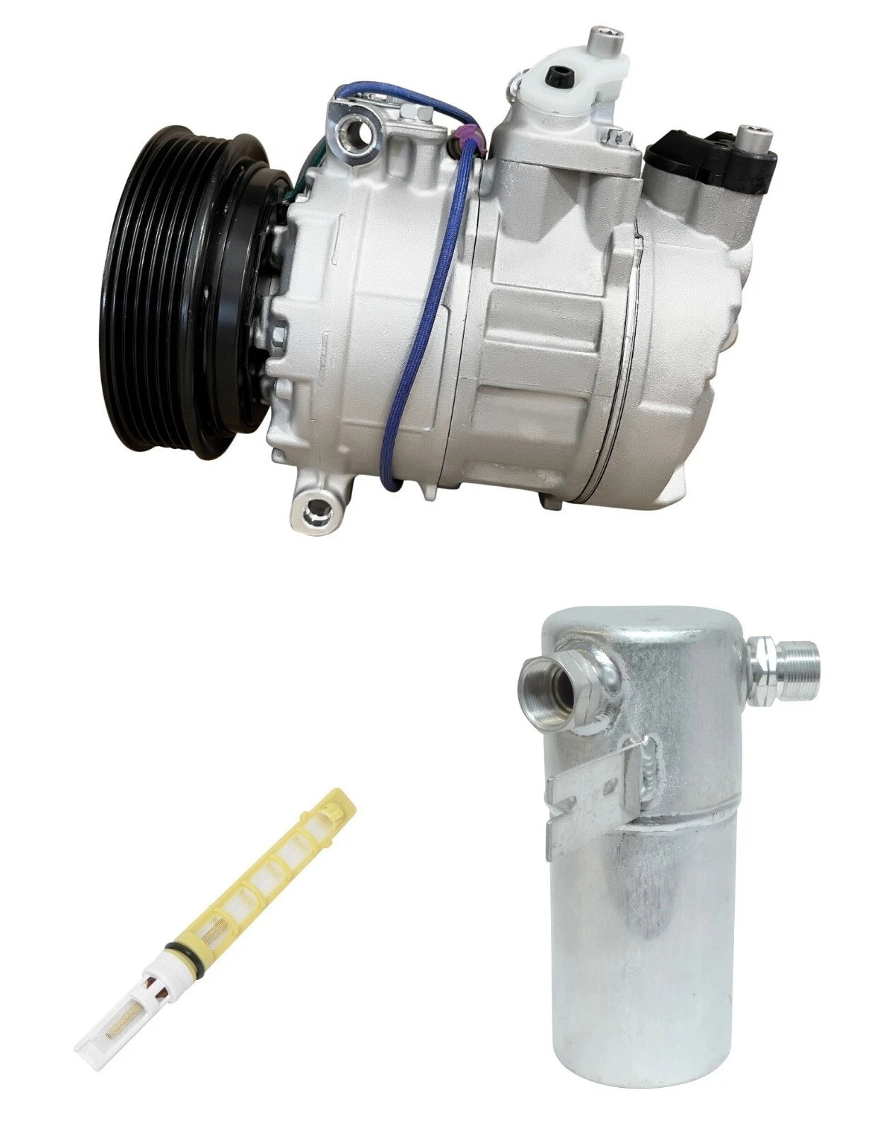 A C Compressor Kit Replacement for Audi S8 4.2L (2001–2001)
