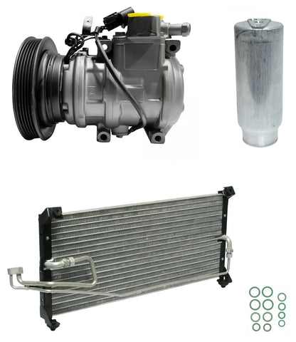 AC Compressor Kit with Condenser for Chrysler Sebring 2.0L (1997–1998)