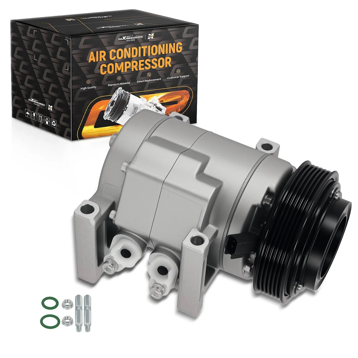 A/C Compressor with 6-Groove RS18 for Jeep Grand Cherokee WK2 (2014–2018)