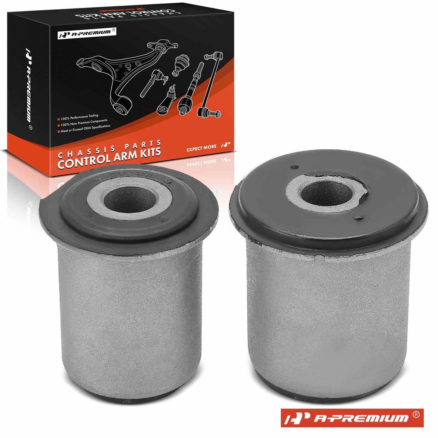 2X Front Lower Control Arm Bushing for Buick Regal (1973–1977)