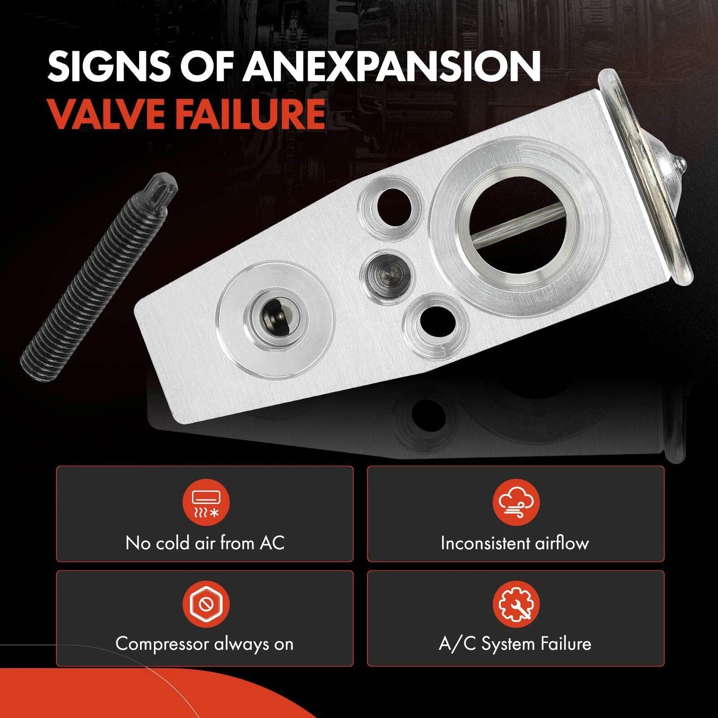 A/C Expansion Valve for Chevy Volt, Cadillac ELR (2011–2016)
