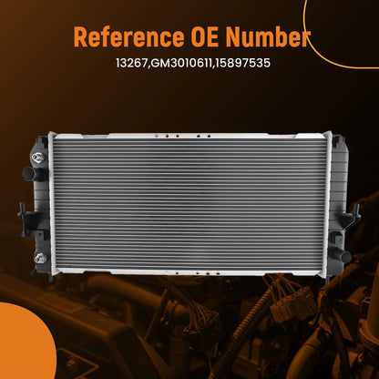 Coolant Radiator for Buick Lucerne CX CXL (2009–2011)