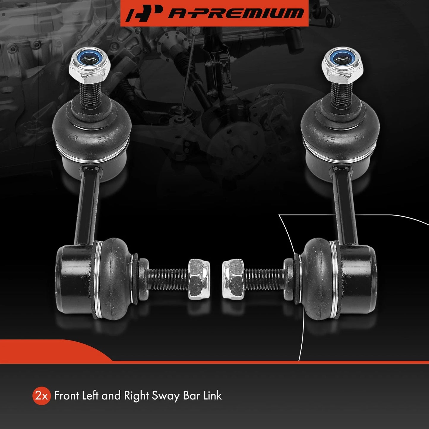 2X Front Suspension Stabilizer Bar Link for Chevy Epica Suzuki Verona (2004–2006)