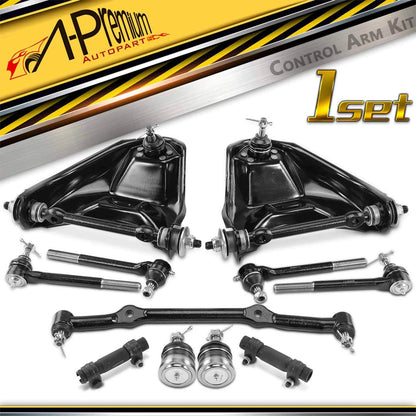 11x Front Control Arm Ball Joint Tie Rod End for Chevy Blazer (1995–2005)