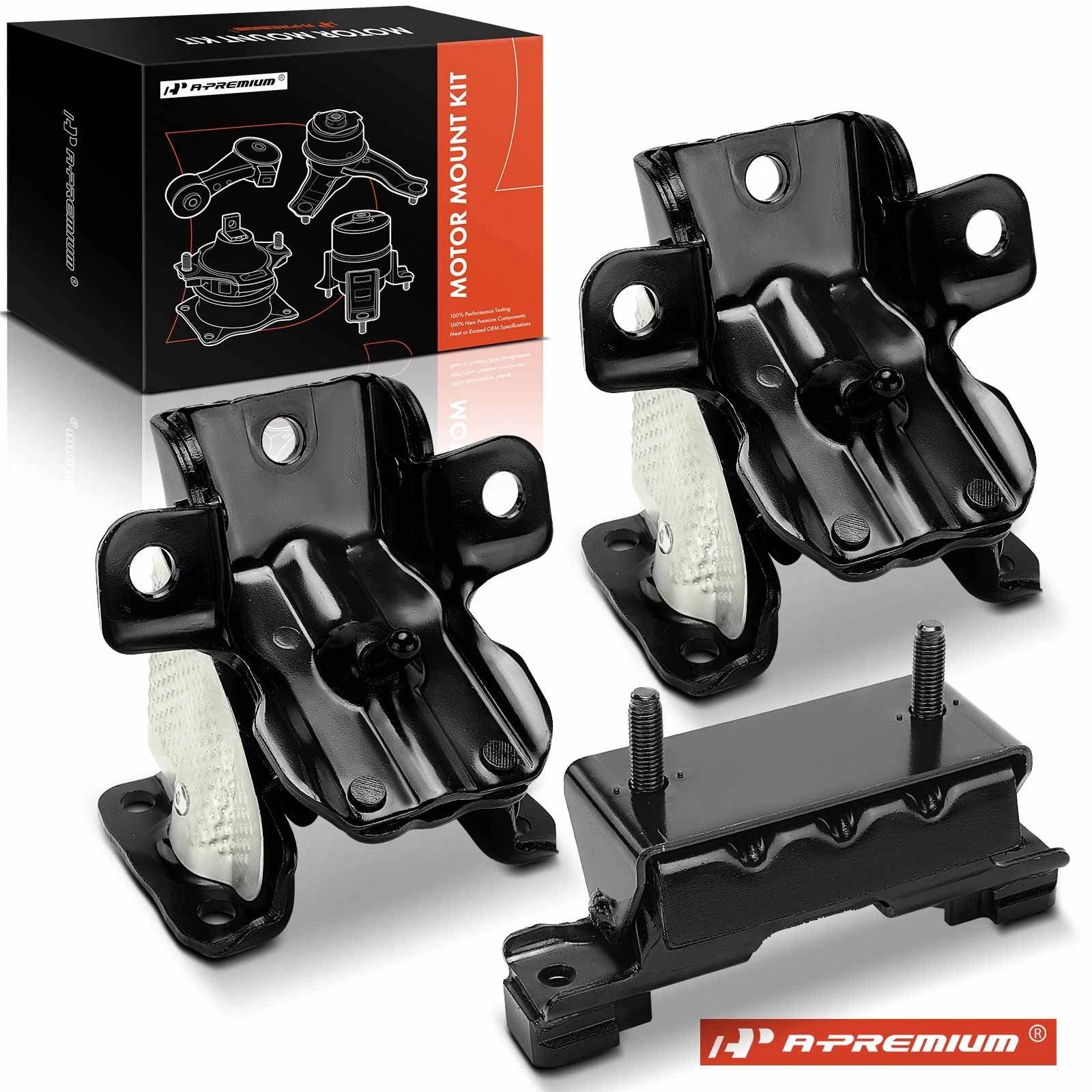 3X Engine Motor & Transmission Mount for Chevrolet Silverado 2500 HD (2017–2019)