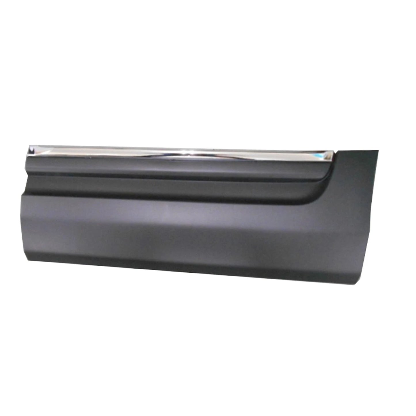 Driver Side Rear Lower Door Molding Replacement w Chrome Insert for Ford
