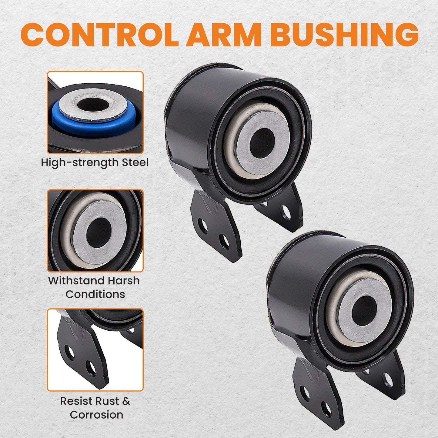 Front Lower Control Arm Forward Bushing for Buick Acadia (2007–2017)
