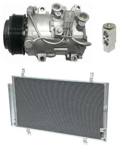 AC Compressor Kit With Condenser for Lexus GS350 3.5L (2008–2010)