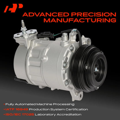 A/C Compressor with Clutch for Chevy Tahoe GMC Yukon (2015–2020)