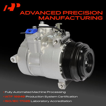 A/C Compressor with Clutch for Mercedes-Benz E350 (2013–2014)
