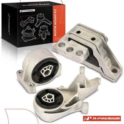3X Engine Motor & Transmission Mount for Chevy Equinox (2005–2009)