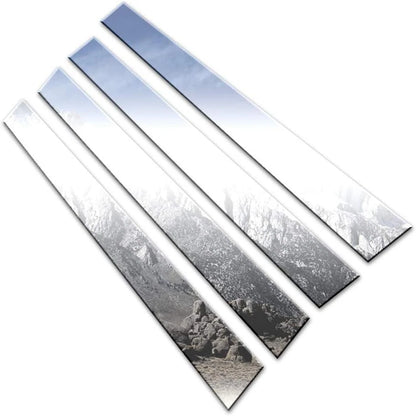 Chrome Pillar Post Trim Luxury FX 4pc Set for Kia Optima (2001–2006)