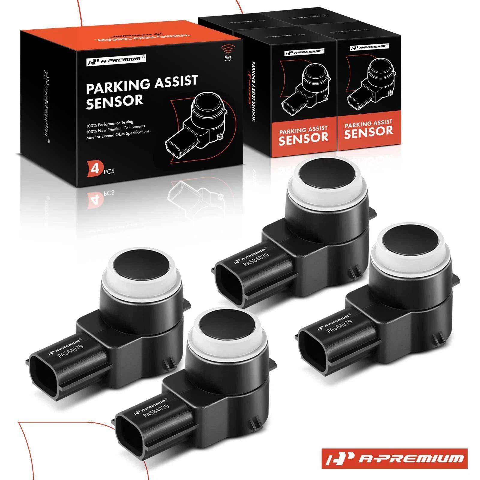 4X Reverse Backup Parking Assist Sensors for Chevy Express GMC Savana (2003–2023)