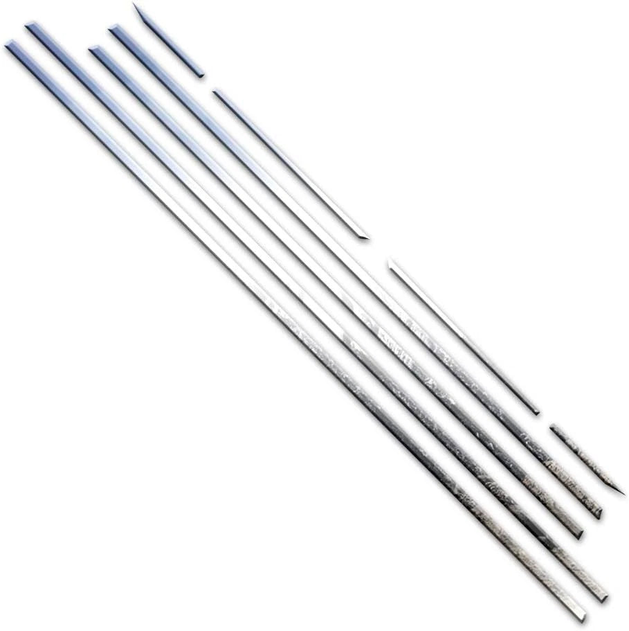 8pc Stainless Steel Window Sill Trim Kit for Toyota Prius (2010–2015)