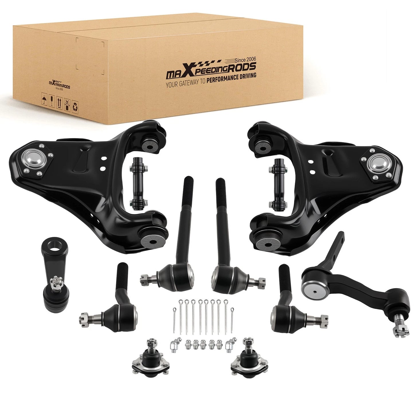 Front Upper Control Arms Kit for Chevy Blazer S10 GMC Jimmy (1998–2005)