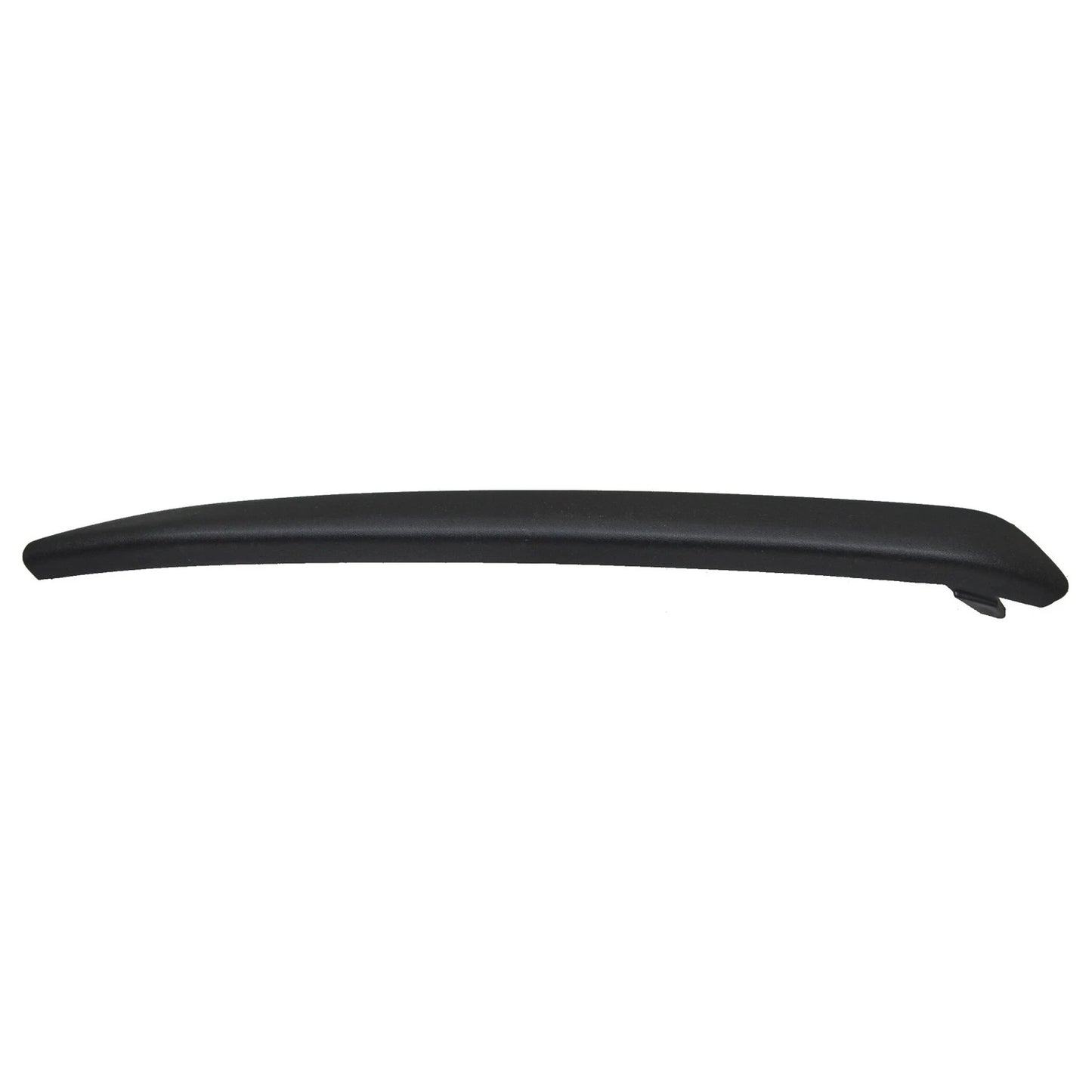 Replacement Black Textured ABS Plastic Driver Front Lower Bumper Cover Molding