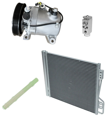 AC Compressor Kit With Condenser for Smart Fortwo 1.0L (2012–2014)