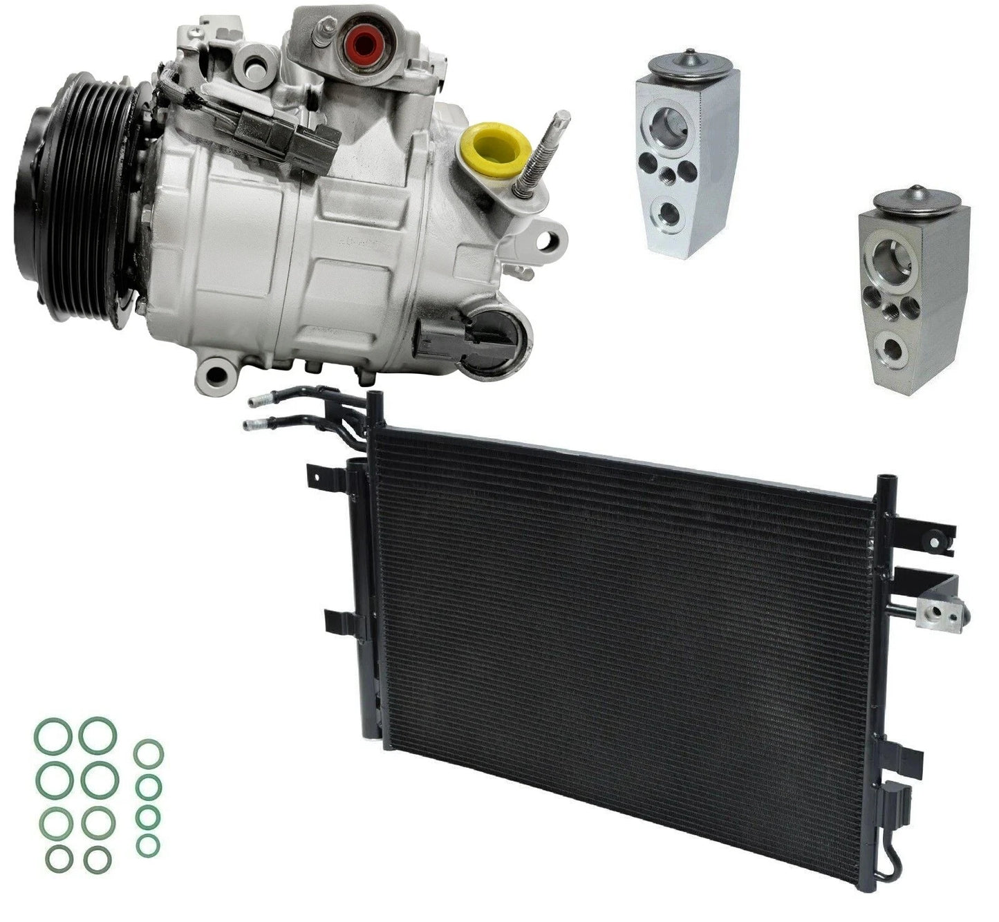 AC Compressor Kit W/Condenser for Police Interceptor 3.7L (2017–2019)