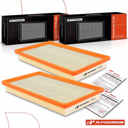 2X Engine Air Filter for Chevy Malibu (1997–2005) Olds (1997–2004) Pontiac (1999–2005)