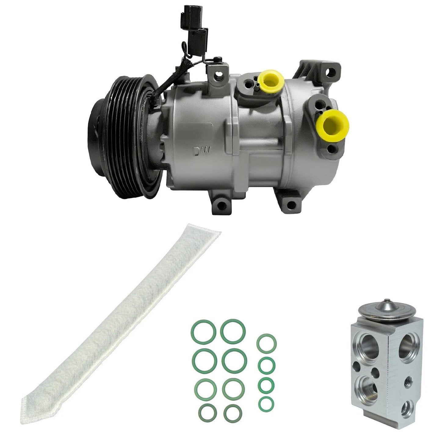 A C Compressor Kit Replacement for Hyundai Veloster 1.6L (2014–2015)