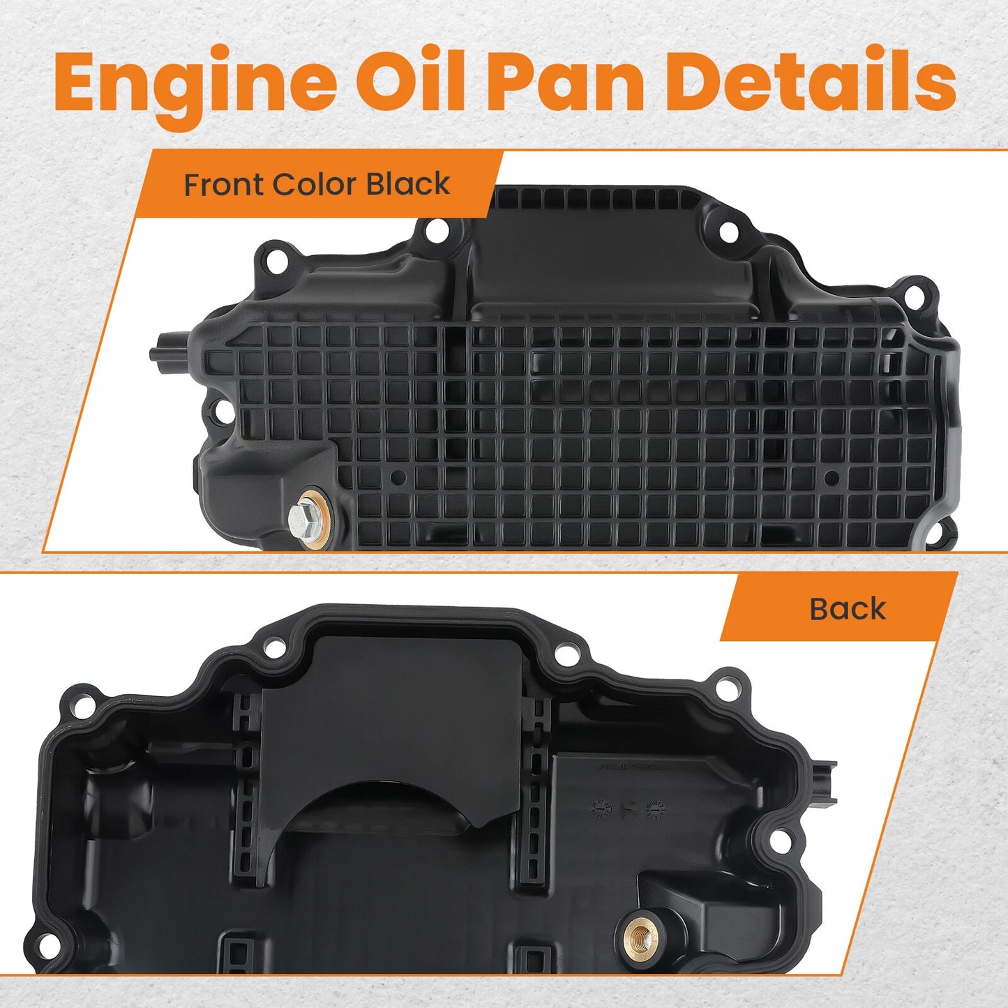 Lower Engine Oil Pan for Infiniti Q50 Q60 (2016–2021)