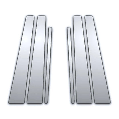 6Pc Chrome Pillar Post Covers Replacement for Cadillac Deville (2000–2005)
