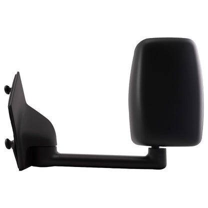 Left Black Manual-Fold Side Mirror for Chevrolet Express (2003–2017)