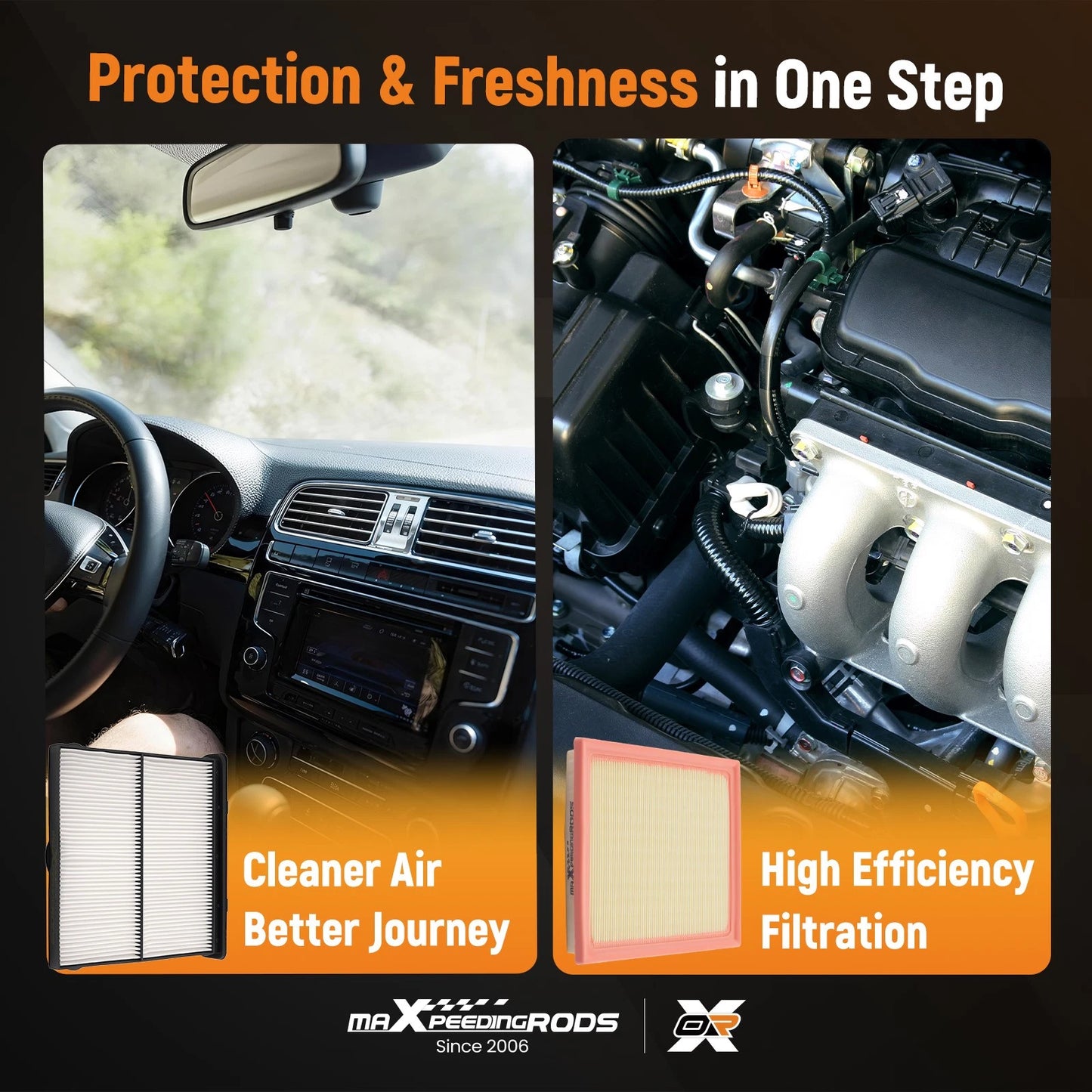 Air Filter Combo for Subaru Forester WRX 2.5L (2019–2024)