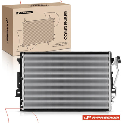 A/C condenser with receiver drier & bracket for Mercedes-Benz C216 (2007–2014)