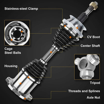 CV Axle Assembly for Chevy Express 1500 (2003–2014)