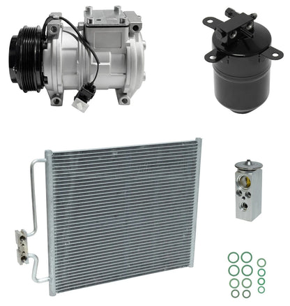 AC Compressor Kit With Condenser for BMW 525i 2.5L (1991–1991)