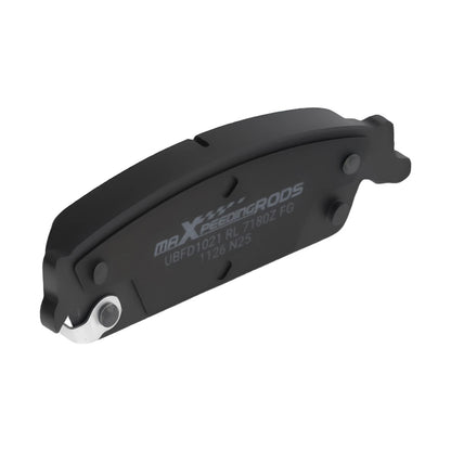Front & Rear Brake Pads Kit for GMC Sierra 1500/Yukon/Yukon XL (2007-2014)