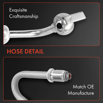 2X Power Steering Pressure & Reservoir Line Hose for Toyota Corolla