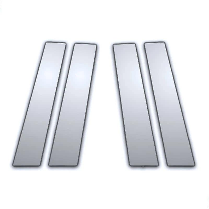 4Pc Chrome Pillar Post Covers Replacement for Mercury Tracer (1991–1996)