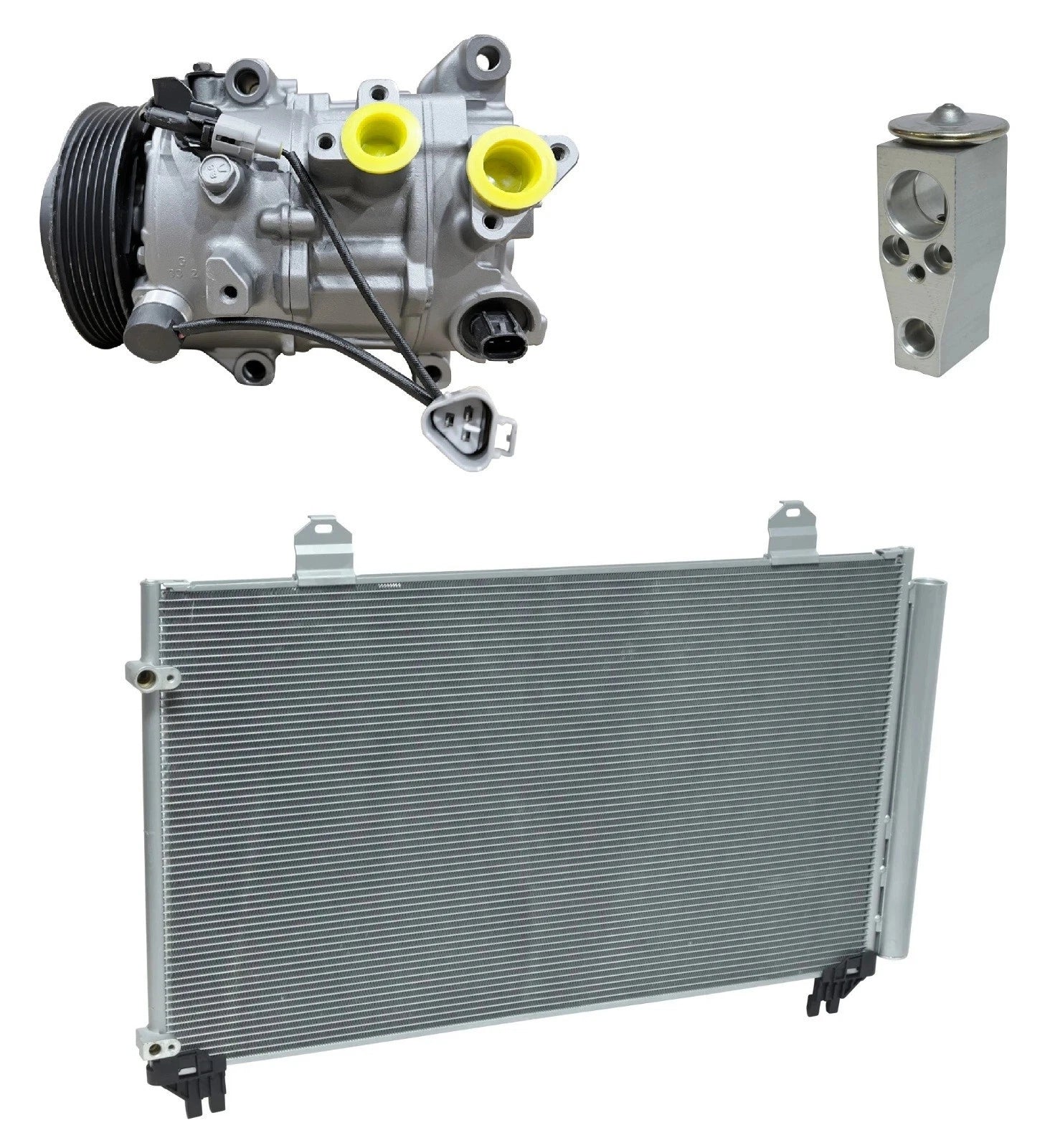 A/C Compressor Kit with Condenser for Toyota Sienna 3.5L (2018–2018)