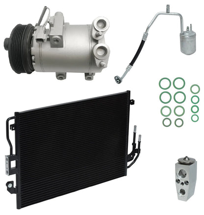 AC Compressor Kit With Condenser for Mercury Mariner 3.0L (2009–2009)