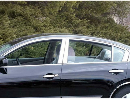 10p Luxury FX Chrome Window Package (w/Posts) fit for 2007-2012 Nissan Altima