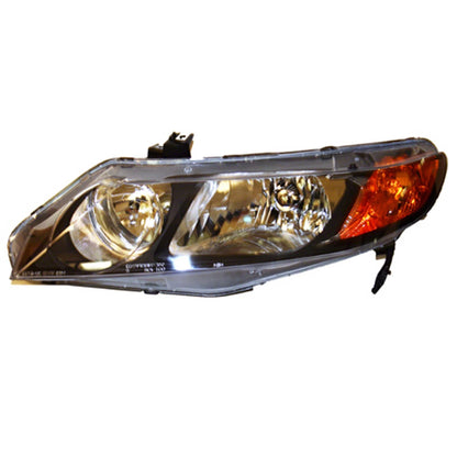 Replacement Driver Side Head Light Lens/Housing For 2006-2008 Honda Civic Sedan