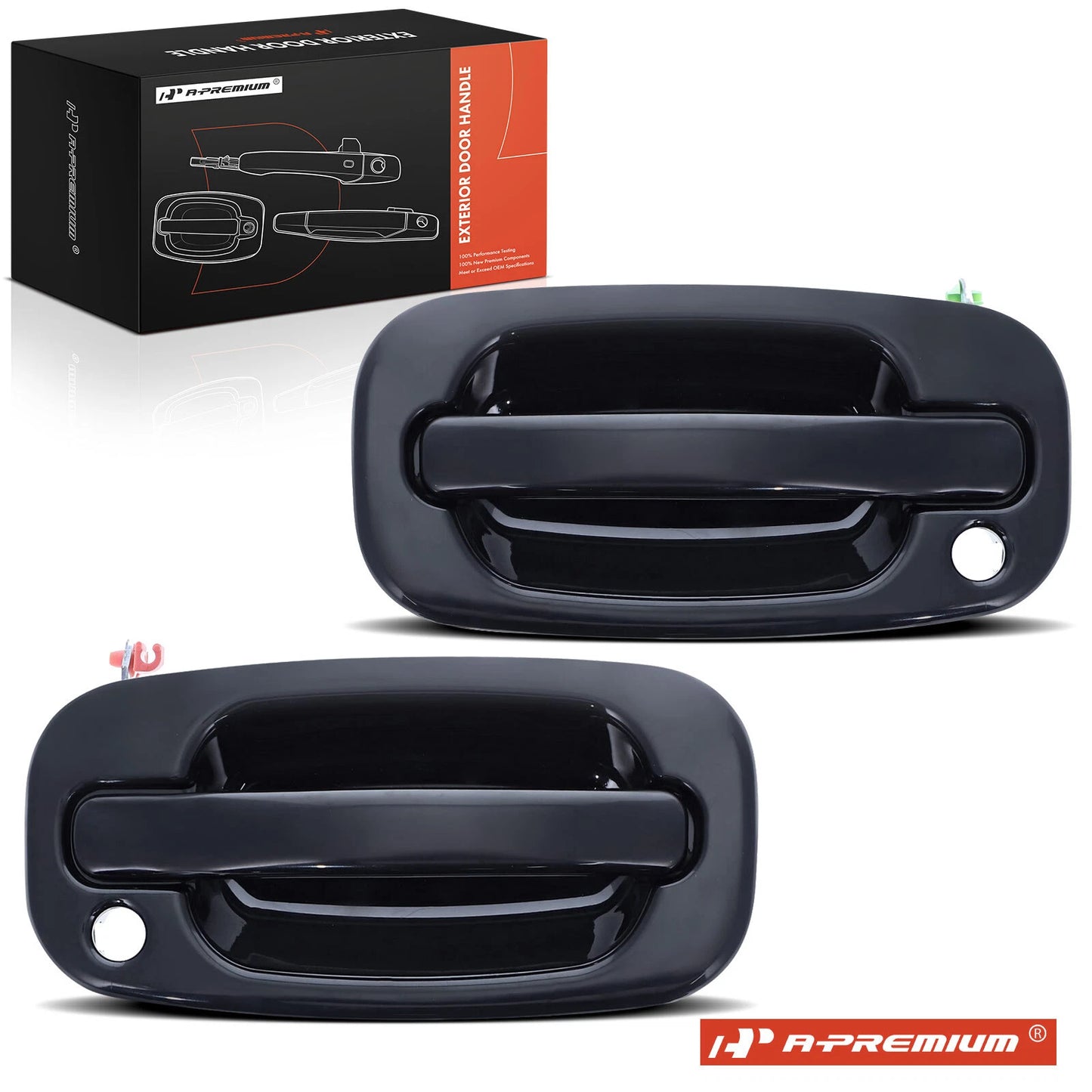 2X Front Exterior Door Handle for Silverado 1500 GMC Sierra 1500 (1999–2003)
